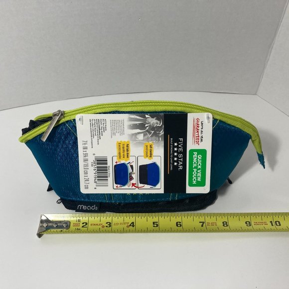 3 Expandable Makeup Bag Pencil Zipper Organizer - Picture 4 of 14